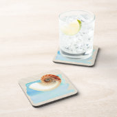 Dessous-de-verre Nautilus Coquillage et sable (Côté Droit)
