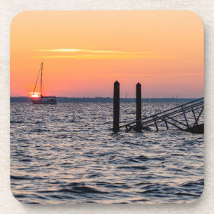 Dessous-de-verre Navarre Floride Santa Rosa Sunrise