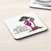 Dessous-de-verre Ne me manque pas (Côté gauche)