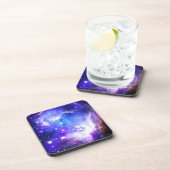 Dessous-de-verre Nebula bleue (Côté Droit)