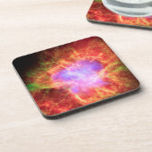 Dessous-de-verre Nebula de crabe Superdense étoile Neutron (Côté gauche)