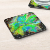 Dessous-de-verre Nebula et Stardust Scène spatiale cosmique (Côté gauche)