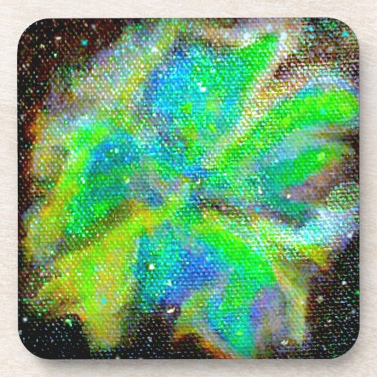 Dessous-de-verre Nebula et Stardust Scène spatiale cosmique (Devant)