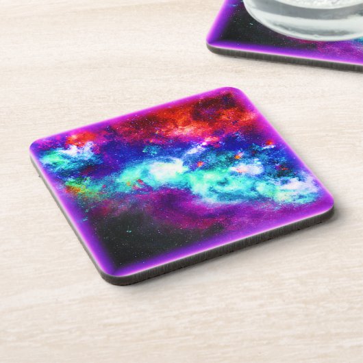 Dessous-de-verre Nebula Stars Design Art numérique. Commandez dès m (Côté gauche)