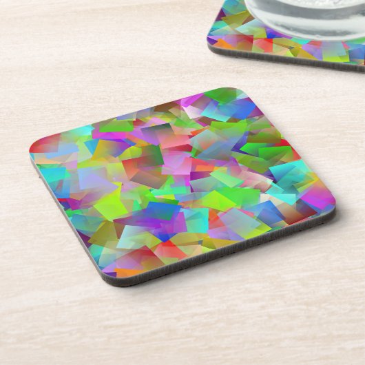 dessous de verre néo-carré (Côté gauche)