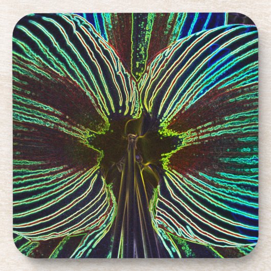Dessous-de-verre Neon Amaryllis (Devant)