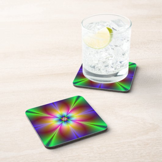 Dessous-de-verre Neon Daisy (Côté Droit)