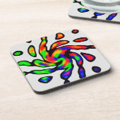 Dessous-de-verre Néon Twirl (Côté gauche)