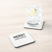 Dessous-de-verre NERD ? Drôle, design geek (Côté Droit)