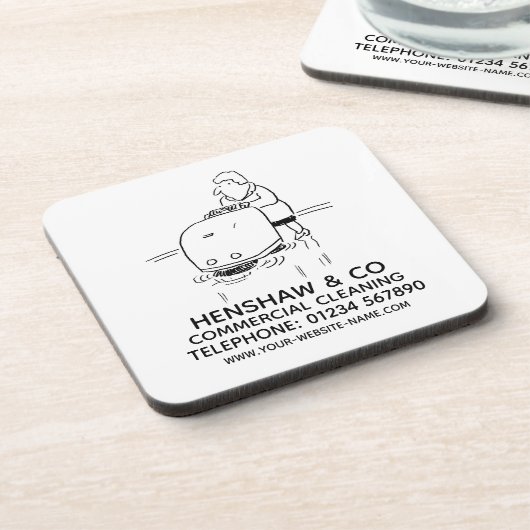 Dessous-de-verre Nettoyage (Côté gauche)