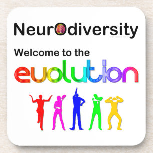 Dessous-de-verre Neurodiversité Bienvenue dans l'Évolution