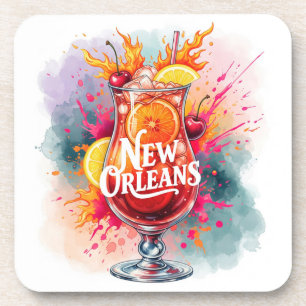 Dessous-de-verre New Orleans, États-Unis, par Natasha Us