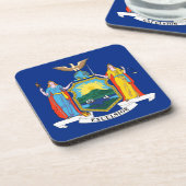 Dessous-de-verre New York : The Empire State, Home Big Apple Flag (Côté gauche)