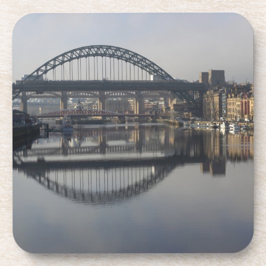 Dessous-de-verre Newcastle Quayside & le pont Tyne (Devant)