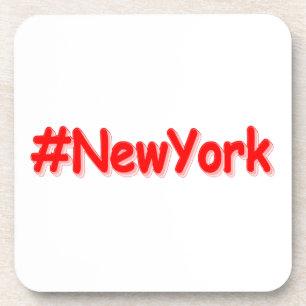 Dessous-de-verre "#NewYork" Joli design. Commandez dès maintenant 
