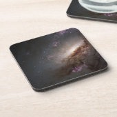 Dessous-de-verre Ngc 4258 Sous Formation D'Étoiles Intenses. (Côté gauche)