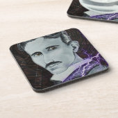 Dessous-de-verre Nikola Tesla (Côté gauche)