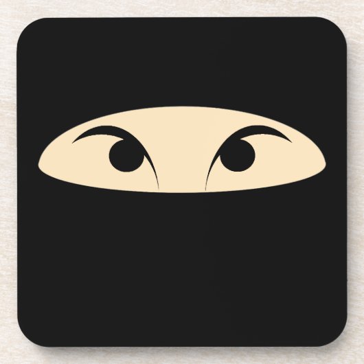 Dessous-de-verre Ninja Face (Devant)