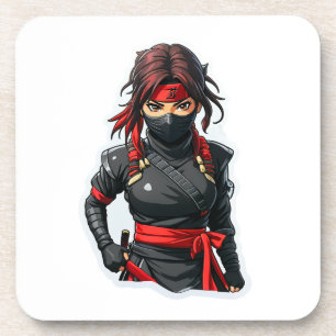 Dessous-de-verre Ninja Girl