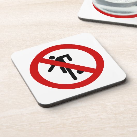 Dessous-de-verre NO Ball Games ⚠ Thai Park ⚠ (Côté gauche)