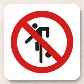 Dessous-de-verre NO Ball Games ⚠ Thai Park ⚠ (Devant)