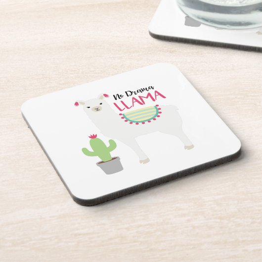 Dessous-de-verre No Drama Llama (Côté gauche)