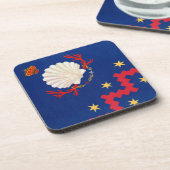 Dessous-de-verre Nobile Contrada del Nicchio (Coquillage) Palio (Côté gauche)