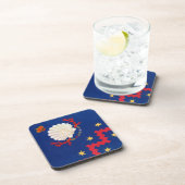 Dessous-de-verre Nobile Contrada del Nicchio (Coquillage) Palio (Côté Droit)