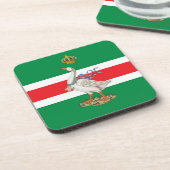 Dessous-de-verre Nobile Contrada dell' Oca (Oie) Palio (Côté gauche)