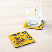 Dessous-de-verre Nobile Contrada dell'Aquila Palio di Siena (aigle) (Côté Droit)