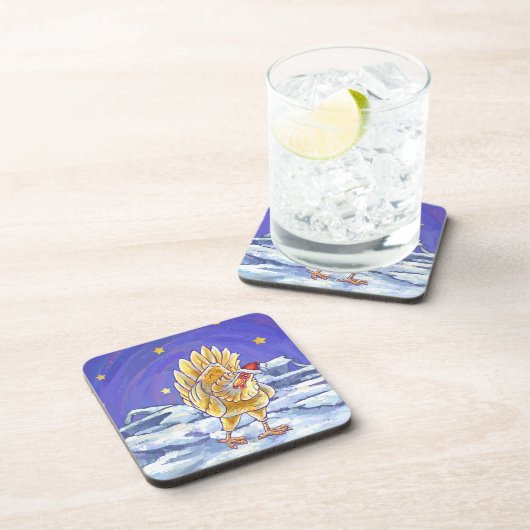 Dessous-de-verre Noël au poulet (Côté Droit)