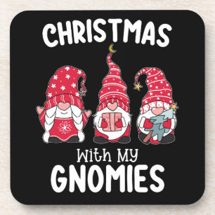 Dessous-de-verre Noël Avec Mes Gnomies Gnomes