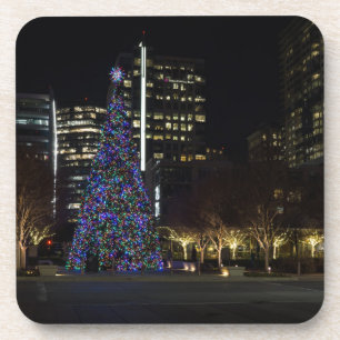 Dessous-de-verre Noël dans le centre-ville de Dallas