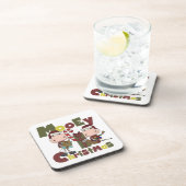 Dessous-de-verre Noël de Mooey (Côté Droit)