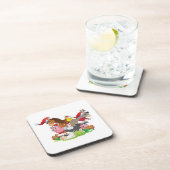 Dessous-de-verre Noël des animaux de ferme (Côté Droit)