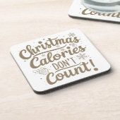 Dessous-de-verre Noël drôle (Côté gauche)