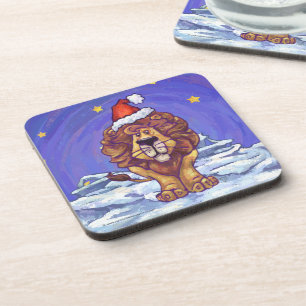 Dessous-de-verre Noël du lion