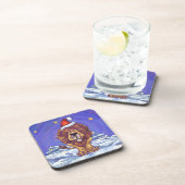 Dessous-de-verre Noël du lion (Côté Droit)