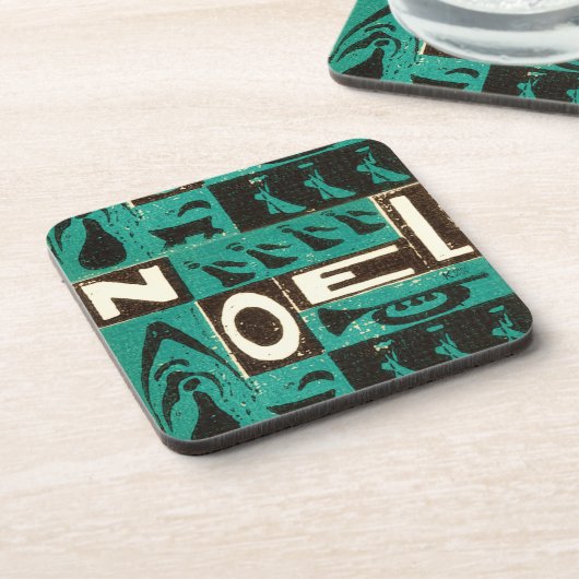 Dessous-de-verre Noel Green (Côté gauche)