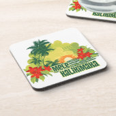 Dessous-de-verre Noël hawaïen de Mele Kalikimaka (Côté gauche)