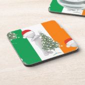 Dessous-de-verre noël irlandais (Côté gauche)