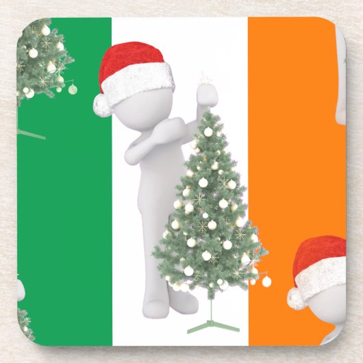 Dessous-de-verre noël irlandais (Devant)