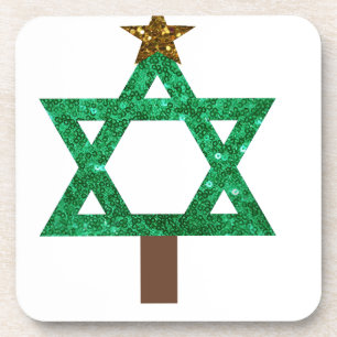 Dessous-de-verre noël mukkah arbre de noël