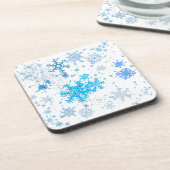 Dessous-de-verre Noël neige (Côté gauche)