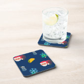 Dessous-de-verre noël taco emoji (Côté Droit)