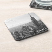 Dessous-de-verre Noir et blanc New York City (Côté gauche)