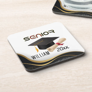 Dessous-de-verre Nom personnel, Diplômé senior 2023
