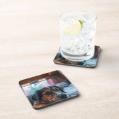 Dessous-de-verre Nom : Rêves de Chien Endormi (Côté Droit)