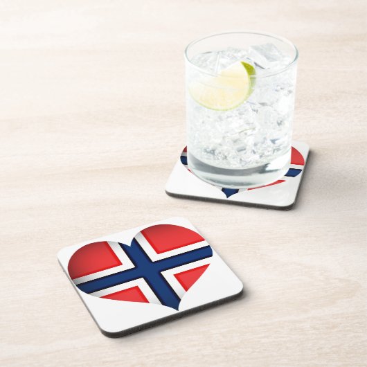 Dessous-de-verre Norway Flag (Côté Droit)
