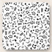 Dessous-de-verre notes de musique (Devant)